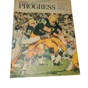 Vince Lombardi Autographed Green Bay Packers Coach / Redskins GM-Coach Signed De